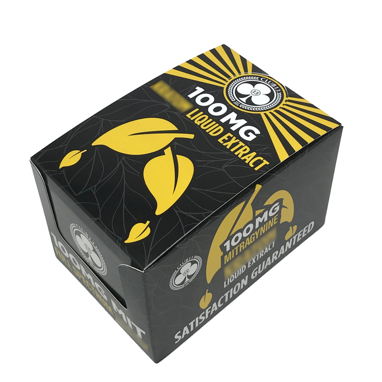 custom printing logo disposable vapers 10000 puffs packaging shipping box hot sale kratom capsules packaging POP display box