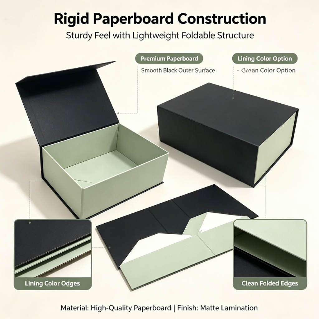 Rigid‑Fold Hybrid Boxes &ndash; The Strength You Expect, The Space You Save